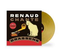 Renaud chante Brassens 30éme Anniversaire Édition Numérotée Vinyle Or Vinyle
