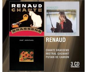 Renaud - Coffret Renaud chante Brassens / Mistral gagnant / Putain de camion