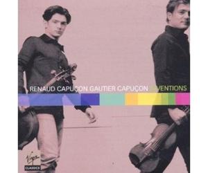 RENAUD&GAUTIER CAPUCON - INVENTIONS CD KAMMERMUSIK NEUF BACH/EISLER/BEFFA/+