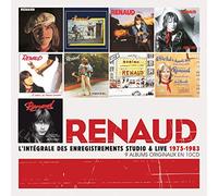 Renaud – L'intégrale des enregistrements studio et live 1975-1983 – Coffret 10 CD