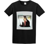 Renaud Mistral Gagnant Pullover Men's Crewneck T-Shirt Short Sleeve Top Unisex Pure Cotton Tee Black XL