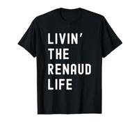 Renaud Vivant la Vie de Renaud Nom Amusant T-Shirt Graphique avec Valeur