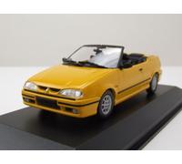 Renault 19 Cabriolet 1992 Jaune Modèle Réduit 1:43 Maxichamps