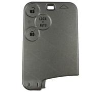 RENAULT 3 boutons Clé Carte Carte de remplacement Boîtier avec Vierge Radio voiture neuf