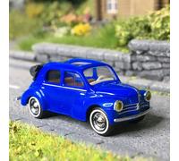 Renault 4 CV, cabrio, bleu, 1954 - BUSCH 46571 - HO 1/87