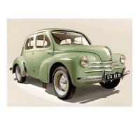 HELLER 80762 MAQUETTE VOITURE RENAULT 4 CV 1/24