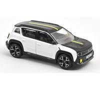 Renault 4 E / Tech Électrique 2025 Blanc Et Noir 1:64 Modèle 310981 NOREV