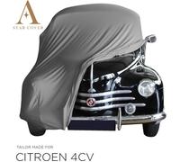RENAULT 4CV BÂCHE DE PROTECTION POUR INTÉRIEUR GRIS COUVERTURE DE VOITURE CARCOVER