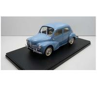 Renault 4cv Bleu - Sans Boîte Vitrine 1/24 Serie Presse-Serie Presse