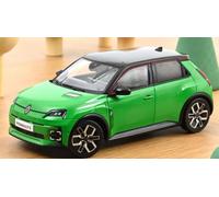 Renault 5 E-Tech Electrique 2024 Vert Pop et Noir 1/18 Norev