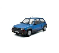 Renault 5 GT Turbo MK1 1985 Alpine Bleu Métallique Modèle Réduit 1:18 Solido