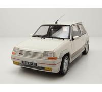 Renault 5 Supercinq Gt Turbo Phase 1 1985 Blanc Metallic Modellauto 1:18 Norev