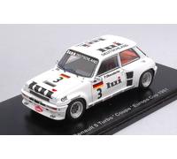 Renault 5 Turbo #3 Eurocup 1981 Peter Oberdorfer 1:43 Model Spark Model