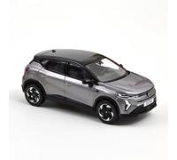 Renault Captur 2024 Gris Cassiopée et Noir 1/43