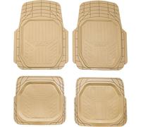 Renault Captur Tapis de sol Découpable Caoutchouc Beige 4 pcs