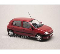 RENAULT CLIO 2 bordeaux, voiture miniature 1/43e, ODEON 056
