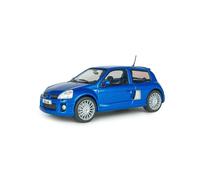 Renault Clio V6 2003 Bleu Métallisé 1:43 Solido Voiture Modèle Die-Cast