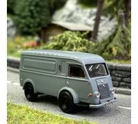 Renault Goélette Grise avec conducteur - BREKINA / SAI 1643 - HO 1/87