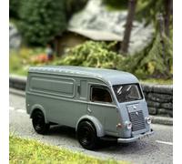 Renault Goélette Grise avec conducteur - BREKINA / SAI 1643 - HO 1/87