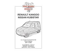RENAULT KANGOO NISSAN KUBISTAR 1.2, 1.4 and 1.6 Litre 8V & 16V PETROL ENGINES 2001-2006