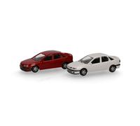 Renault Laguna, 1994, lot de 2 MiniKit, Sienna rouge et Blanc arctique - HERPA 0