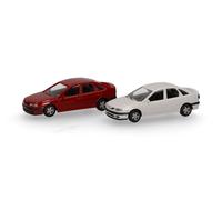 Renault Laguna, 1994, lot de 2 MiniKit, Sienna rouge et Blanc arctique - HERPA 0