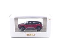 Renault Megane Et / Tech 100% Electronic 2022 Flame Rouge & Black 1:64 Model