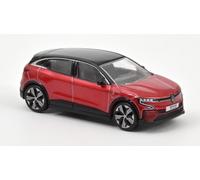 Renault Megane Et / Tech 100% Electronic 2022 Flame Rouge & Black 1:64 Model