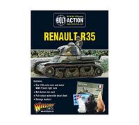 Warlord Games Renault R-35 1:56 / 28mm Scale Model Tank for Bolt Action Highly D