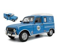 Renault R4l F4 Van Gordini Service 1976 Bleu/Blanc 1:18 Model 1802209 Solido
