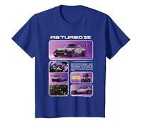 Renault R5 Turbo 3E Concept Car électrique pour Enfants T-Shirt, Enfant, Bleu Royal, 8 Ans