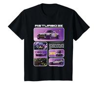 Renault R5 Turbo 3E Concept Car électrique pour Enfants T-Shirt, Enfant, Noir, 2 Ans