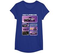 Renault R5 Turbo 3E Concept Car électrique pour Enfants T-Shirt, Fille, Bleu Royal, L