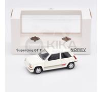 Norev Voiture miniature 1/43 Renault Supercinq GT Turbo Phase II 1988 Blanc métallisé Jet-Car