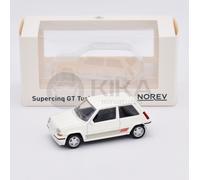 Norev Renault Super 5 GT Turbo Phase II 1988 Blanche Jet-Car 1/43 510538 0125