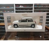 Norev Renault Super 5 GT Turbo Phase I 1985 Givre Nacré 1/18 185200 1224 4 31