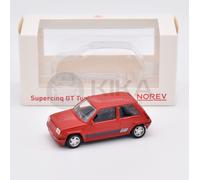 Norev Renault Super 5 GT Turbo Phase II 1988 Rouge Jet-Car 1/43 510539 0125