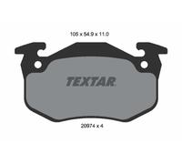 RENAULT T. MEGANE/CLIO/19/ZX/XSARA/206/306 PLAQUETTES DE FREIN