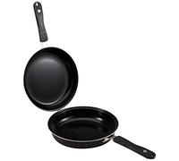 Renberg - 2 poêles à omelette antiadhésives - 24 cm de diamètre et 9,5 cm de hauteur - En aluminium pressé - Ustensiles de cuisine - Pour toutes les cuisinières - Modèle Málaga