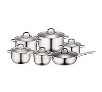Renberg Alexander - Sets de poêles et casseroles Acier inoxydable AVEC COUVERCLE Bon pour l'induction