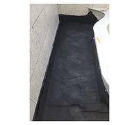 Rencehn Géotextile Non tissé Robuste de 5 oz for Le Drainage, Le contrôle de l'érosion et la sous-Couche d'allée(Black,1mx75m/3.3ftx246ft)
