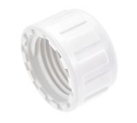 RenCehn Lot de 10 Embouts filetés Femelles en PVC, raccords de tuyauterie 1/2PT/3/4PT, durables, Blancs/Gris/Bleus, for l'étanchéité des Joints et des tuyaux.(White,1/2PT)