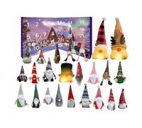 Renchey Calendrier de l'Avent | Lutin Illuminé Théme Féerique 24 Jours | Décoration Fête Murale pour Activités Party et Maison