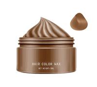 Renchey Cire Colorante,Cire Colorante Temporaire - Teinture crème de coiffure temporaire,Cire de teinture capillaire de couleur naturelle à modelage temporaire pour hommes, femmes, âges, amis,