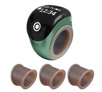 Renchey Compteur de Décompte à Doigt | Anneau Gadget Connecté À L Application Pour Comptage En Temps Réel | Mini Compteur À Doigt | Pour Intérieur Extérieur Quotidien Golf Mathématiques Salle De