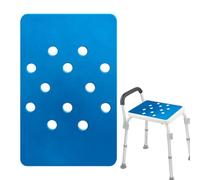 Renchey Coussin De Banc De Douche - Tapis De Siège De Chaise De Bain | Matelas de Banc Imperméable Antidérapant pour Hygiène Personnelle Personnes Âgées Handicapées