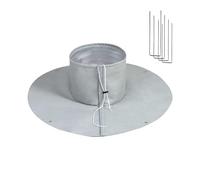 Renchey Couverture Hivernale des Racines D'Arbres - Protection des Arbres Contre Le Froid - Protecteur De Racines De avec Piquets De Sol,pour Clôture Paysage Jardin Ferme Extérieur Arrière-Cour