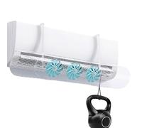 Renchey Déflecteur De Grille De Ventilation Réglable, Coupe-Vent Extensible pour Climatiseur, Déflecteur Gain de Place pour Bureau, Chambre, Appartement, Dortoir
