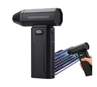 Renchey Dépoussiéreur d'air De Bureau - Ventilateur de Nettoyage 6000mAh Rechargeable | Souffleur Ventilateur Domestique | pour Maison Bureau Voiture Armoires Placards