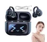 Renchey Écouteurs à Écran Tactile - Écouteurs sans Fil Intelligents Étanches,Réduction Active du Bruit Audio, Traduction IA, avec Clip Sportif pour Sport, Déplacements, Extérieur, Quotidien, Travail